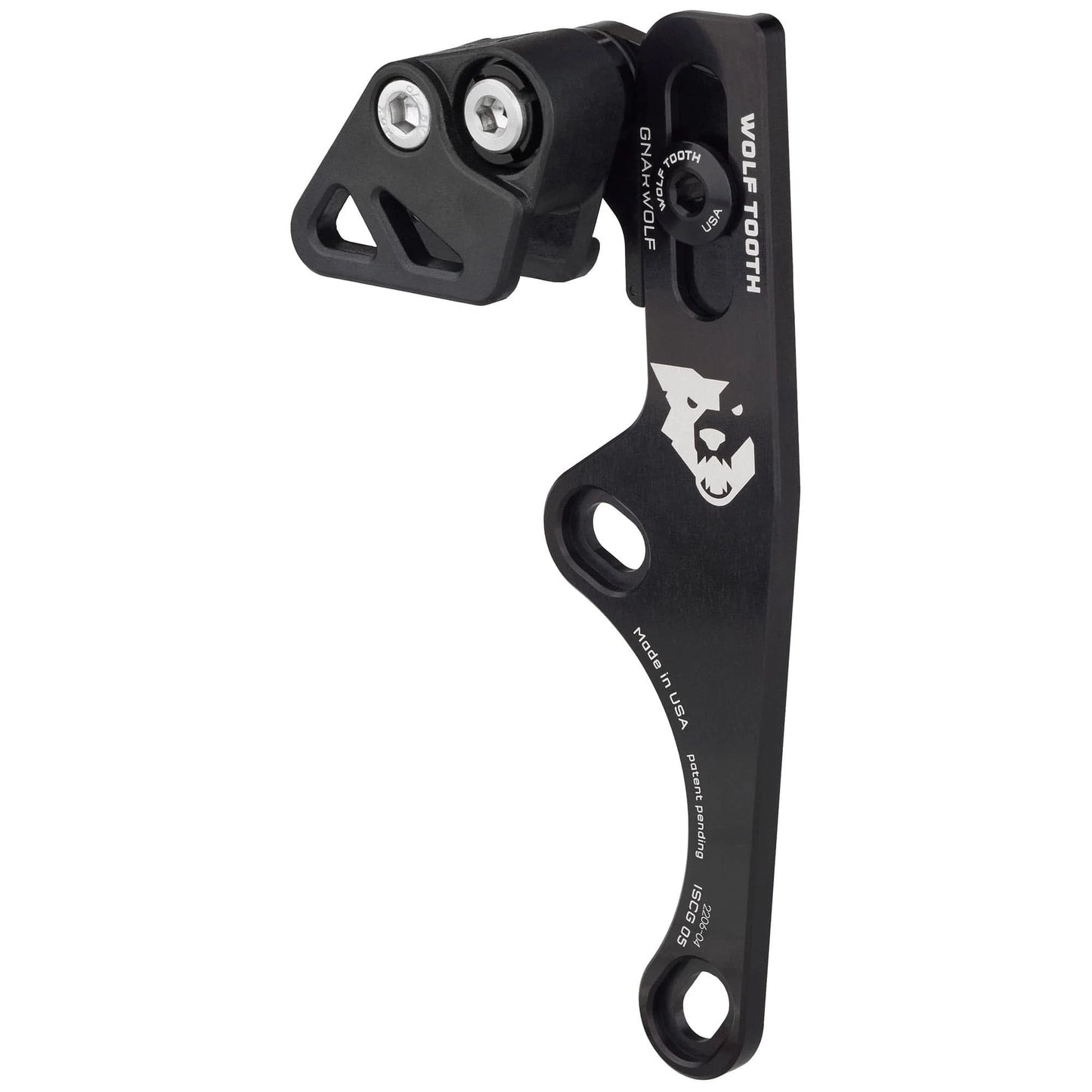 Chain Guides Wolf Tooth Wolf Tooth Components Gnarwolf Chain Guide Rev2 ISCG05 Black Dark Slate Gray