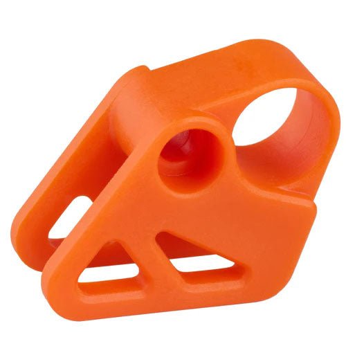 Chain Guides Wolf Tooth Wolf Tooth Components Gnarwolf Chain Guide Head Rev2 Orange Chocolate