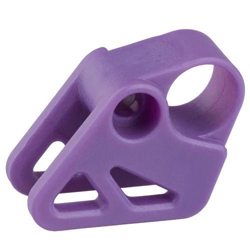 Chain Guides Wolf Tooth Wolf Tooth Components Gnarwolf Chain Guide Head Rev2 Purple Slate Gray