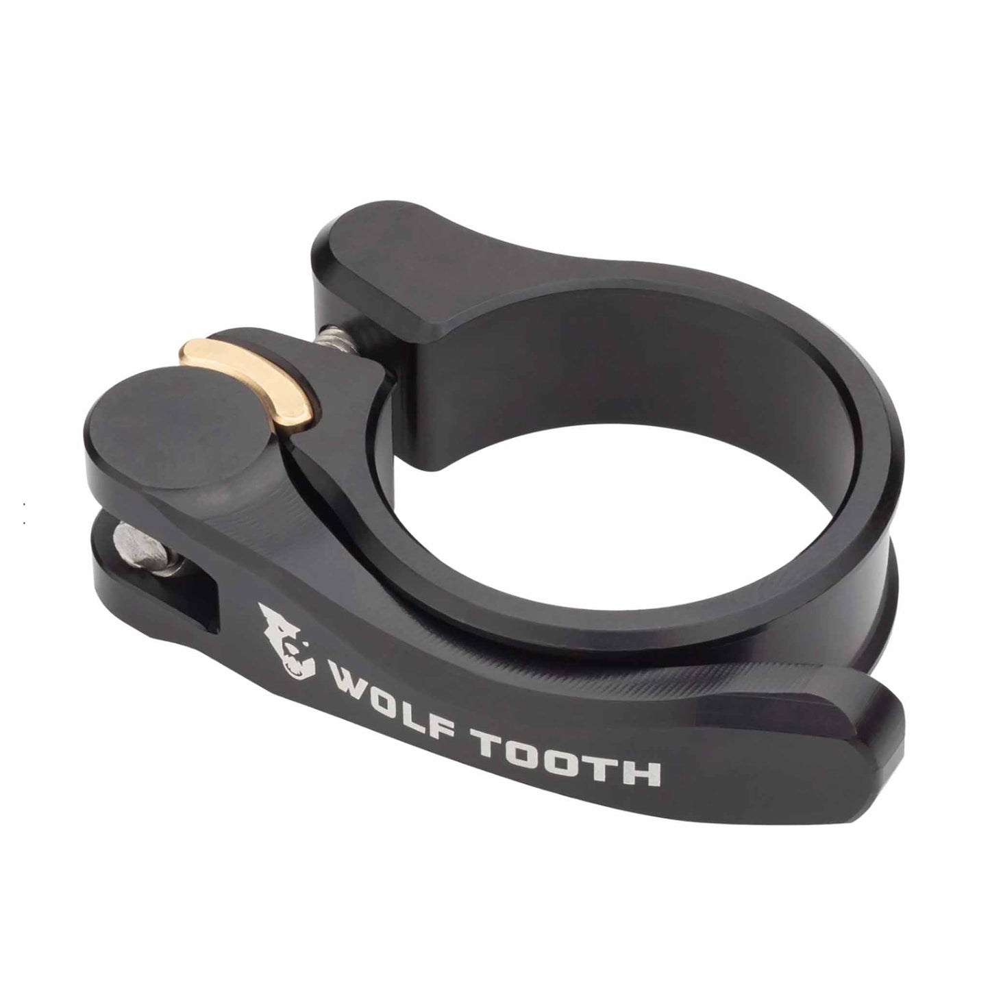Seatpost Parts and Accessories Wolf Tooth Wolf Tooth Components Quick Release Seatpost Clamp - 36.4mm Black Dark Slate Gray