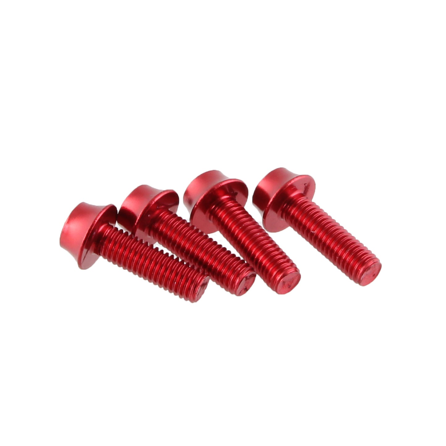 Water Bottle Cage Parts Wolf Tooth Wolf Tooth Water Bottle Cage Bolts - Set/4 Aluminum Red Brown
