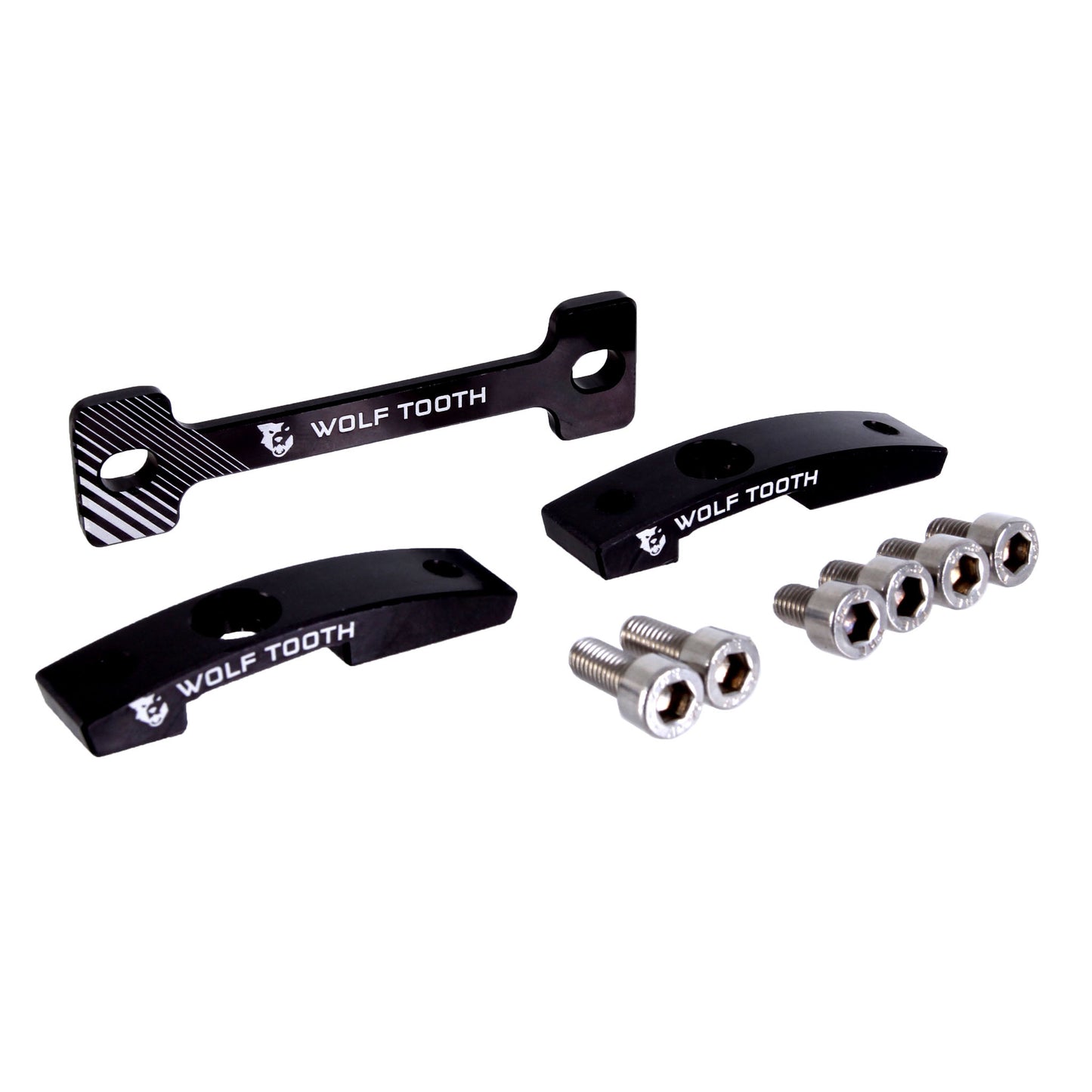 Water Bottle Cage Parts Wolf Tooth Wolf Tooth Components B-RAD Half Bottle with DogBone Gray