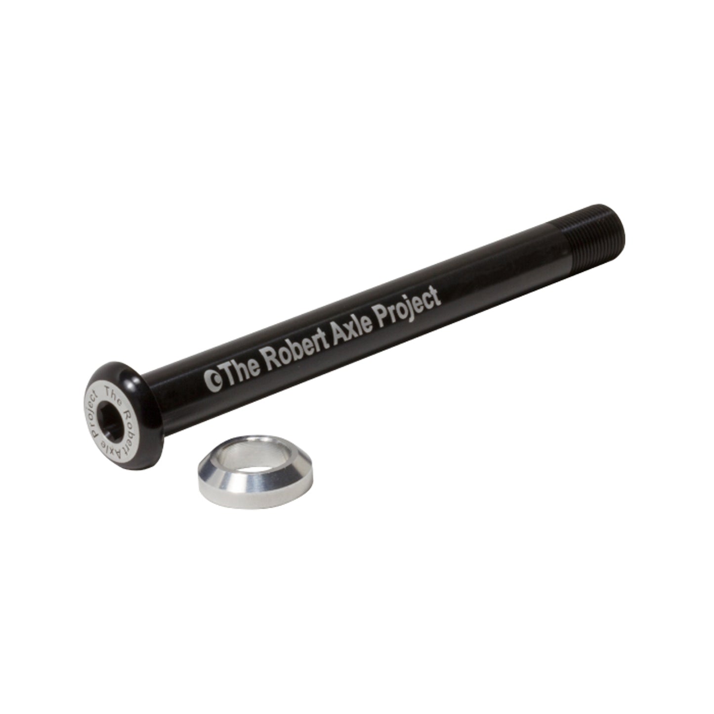 Axles & Axle Parts Robert Axle Project Robert Axle Project 12mm Lightning Bolt Thru Axle - Rear - Length 152 158mm Thread 1.0mm Dark Slate Gray