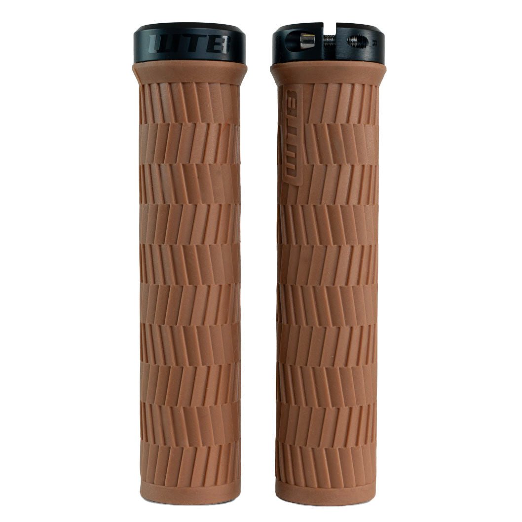 Lock-On Grips WTB WTB Burr Clamp-On Grips Tan Sienna