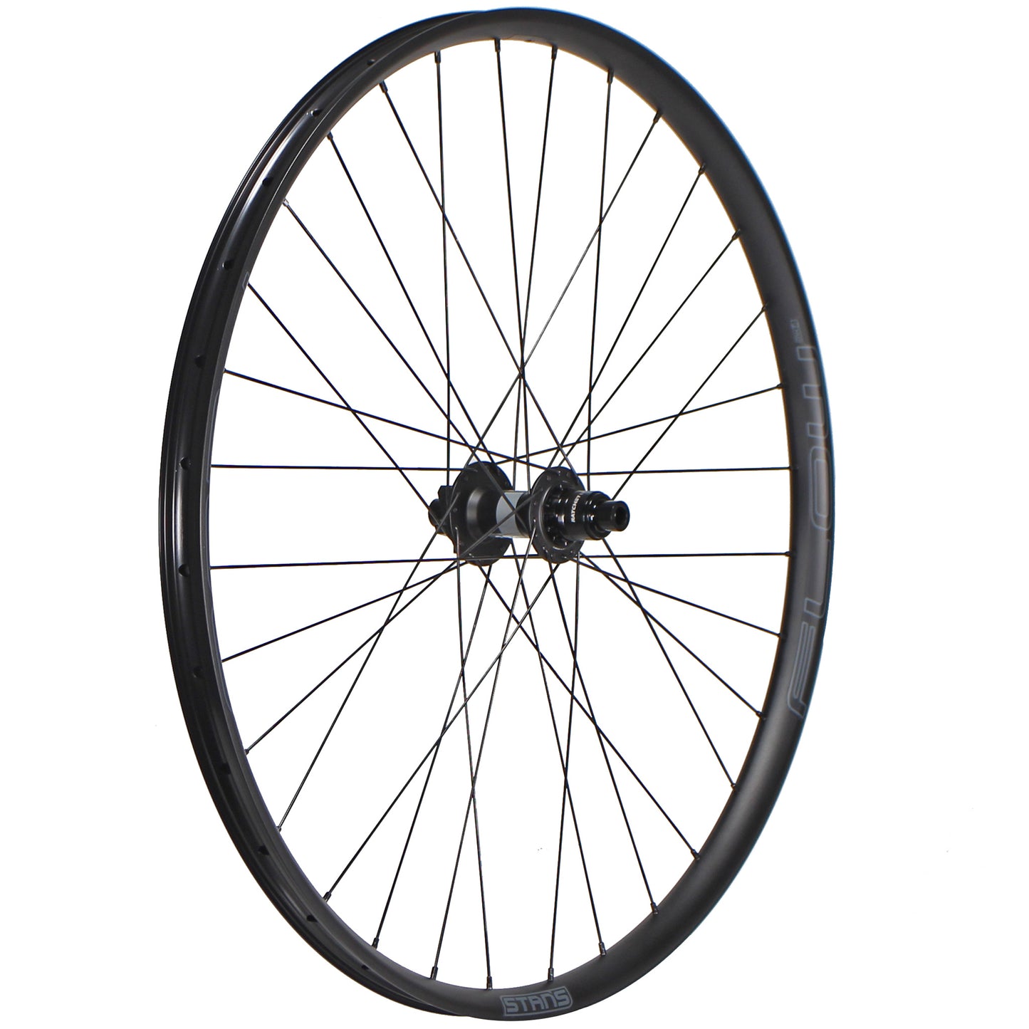 Wheels Wheel Factory Wheel Factory Stans Flow MK4 29" DT 370 12x148 Boost 6B XD Dark Slate Gray