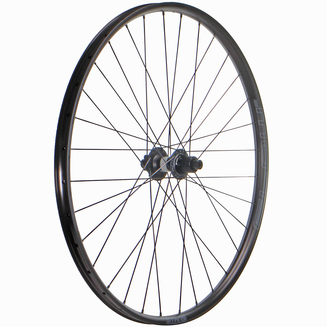 Wheels Wheel Factory Wheel Factory Stans Flow EX3 29" DT 370 LN Rear Wheel 12x142 MS Dark Slate Gray