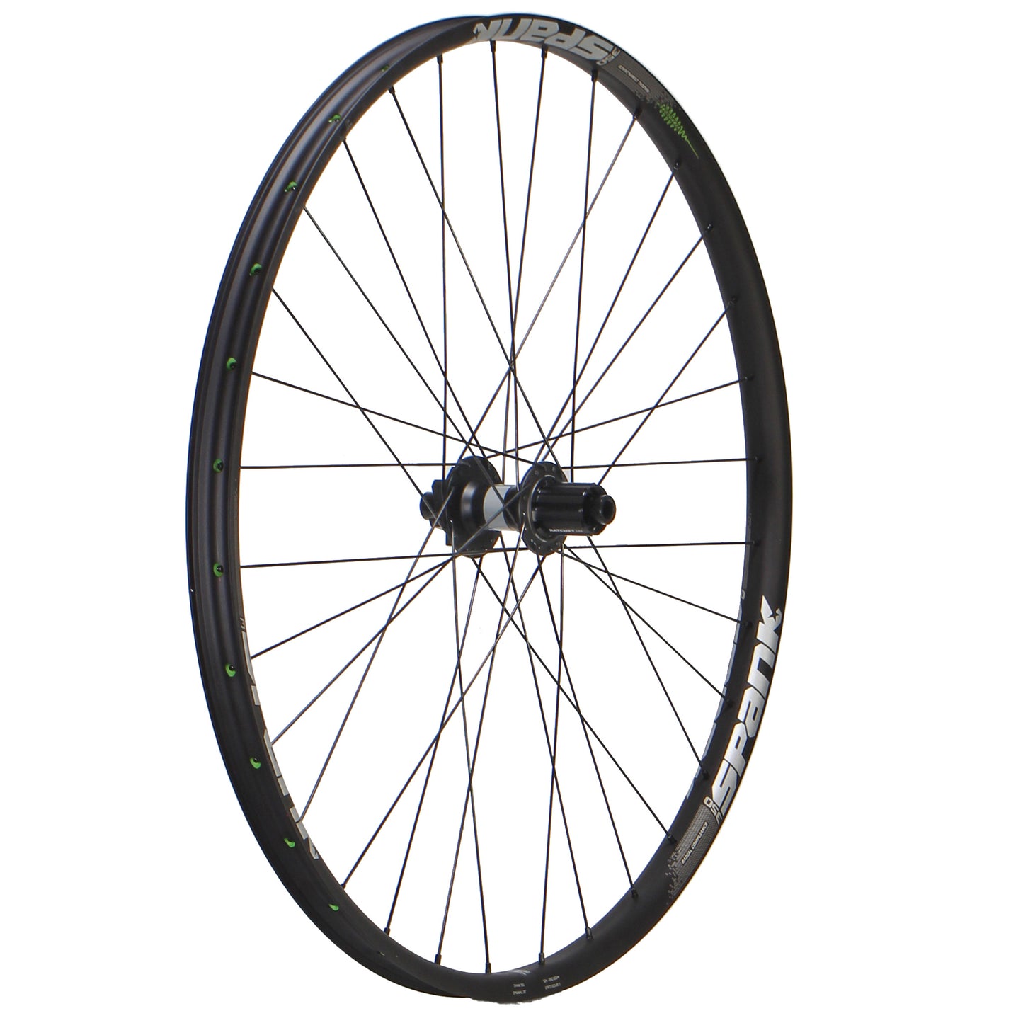 Wheels Wheel Factory Wheel Factory Spank 350 Vibrocore 27.5" DT 370 LN 12x142 TA 6B HG Dark Slate Gray