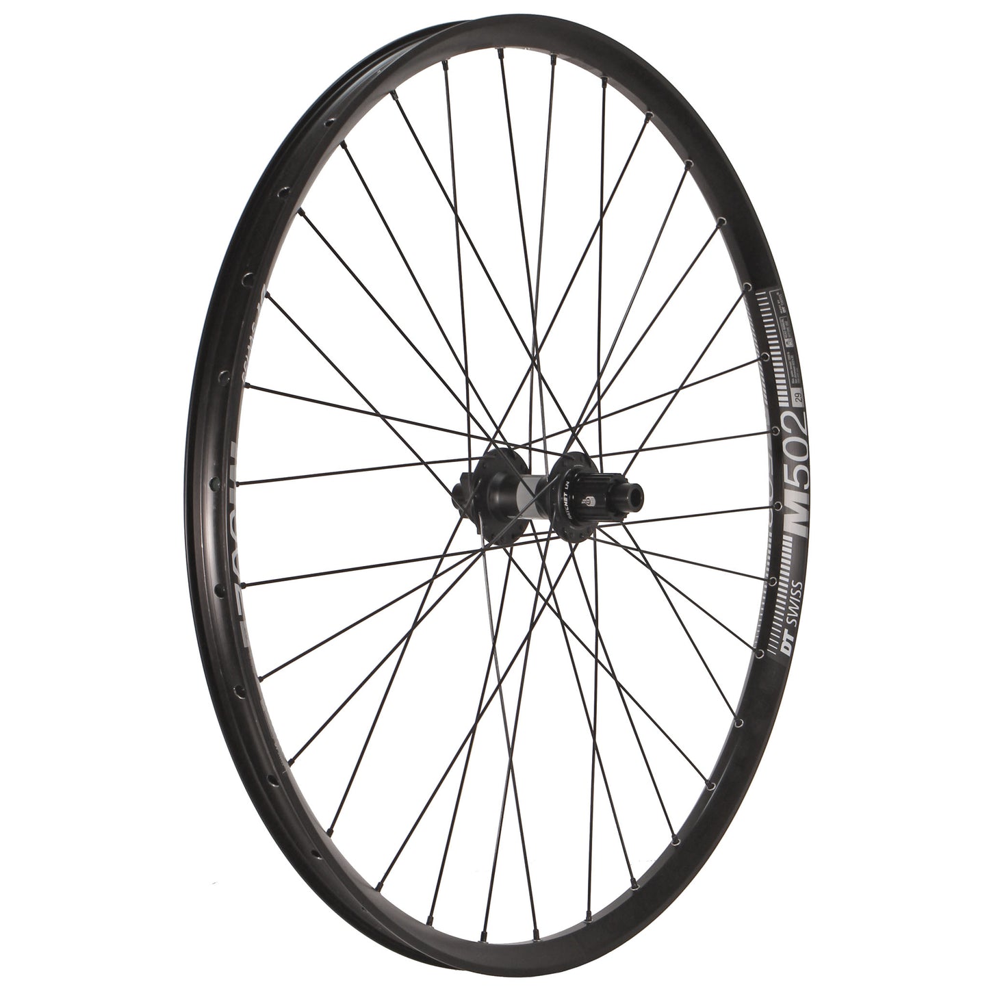 Wheels Wheel Factory Wheel Factory DT M502 29" Rear DT 370 LN 12x142 TA MS Dark Slate Gray