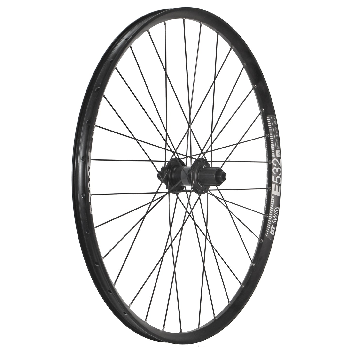 Wheels Wheel Factory Wheel Factory DT Swiss E532 27.5" DT 370 Hybrid Rear Wheel 12x148 H Dark Slate Gray