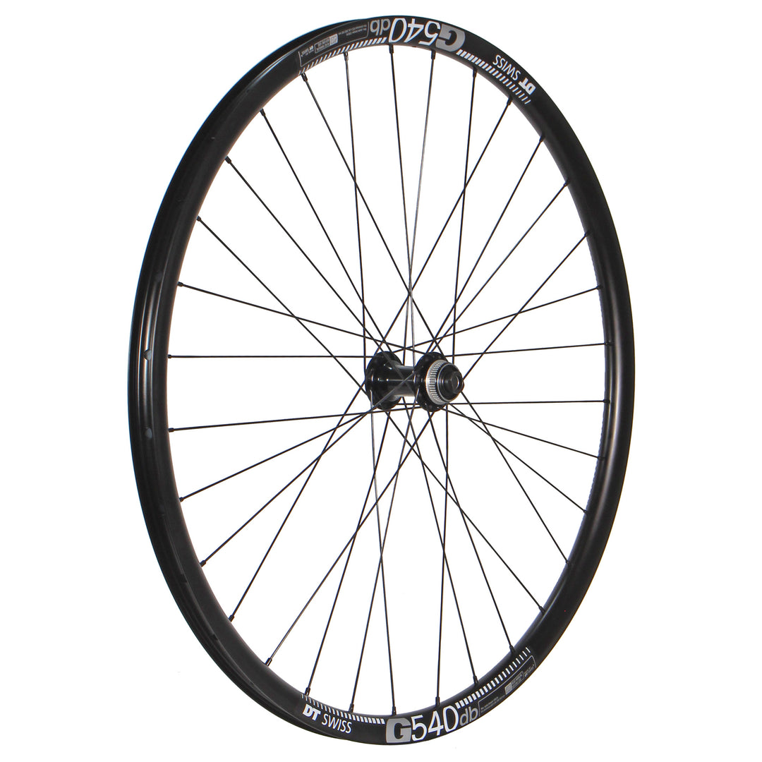 Wheels Wheel Factory Wheel Factory DT G540 700c Shimano RS470 CL12x100 TA Dark Slate Gray