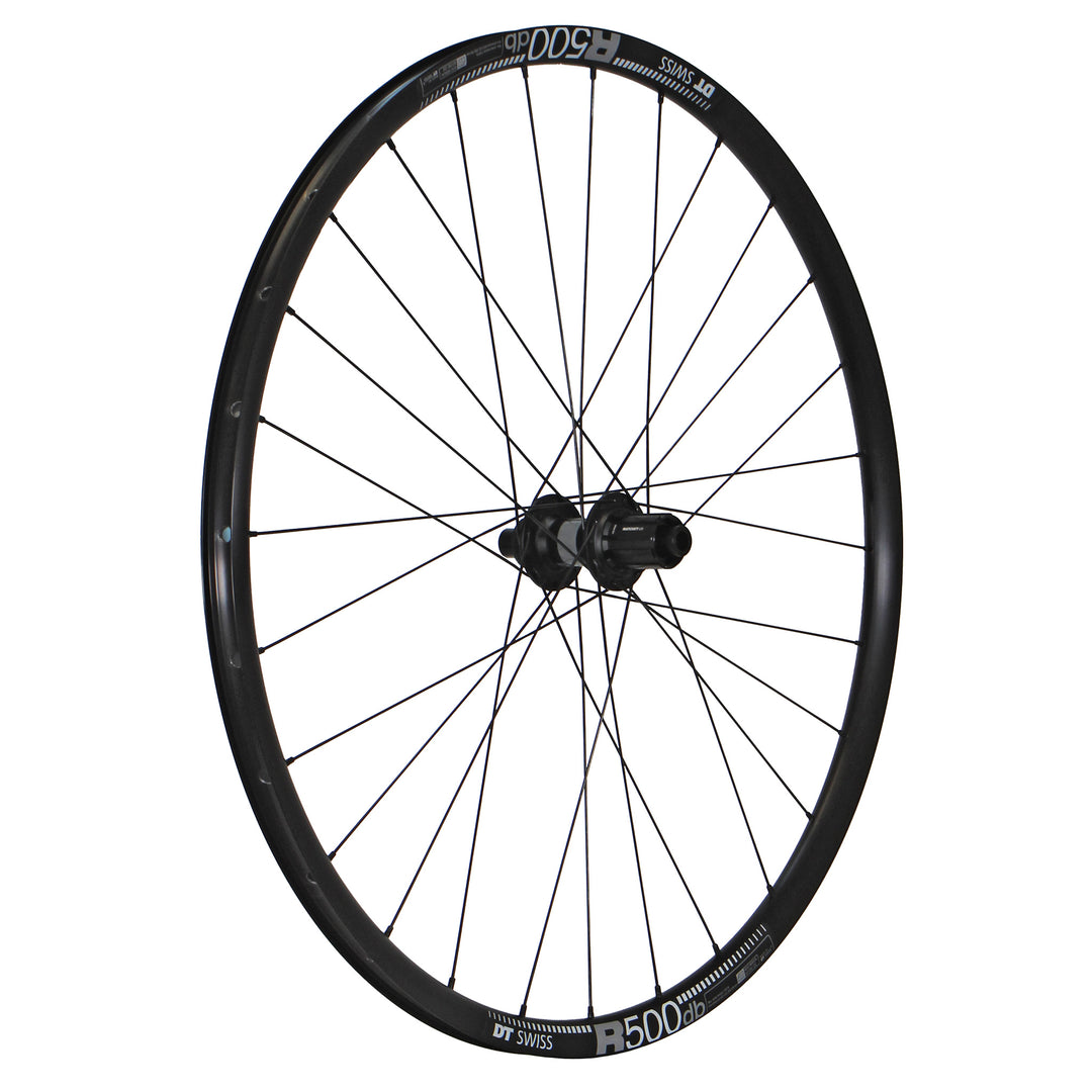 Wheels Wheel Factory Wheel Factory DT R500 700c DT 370 LN CL 12x142 TA HG Road Dark Slate Gray