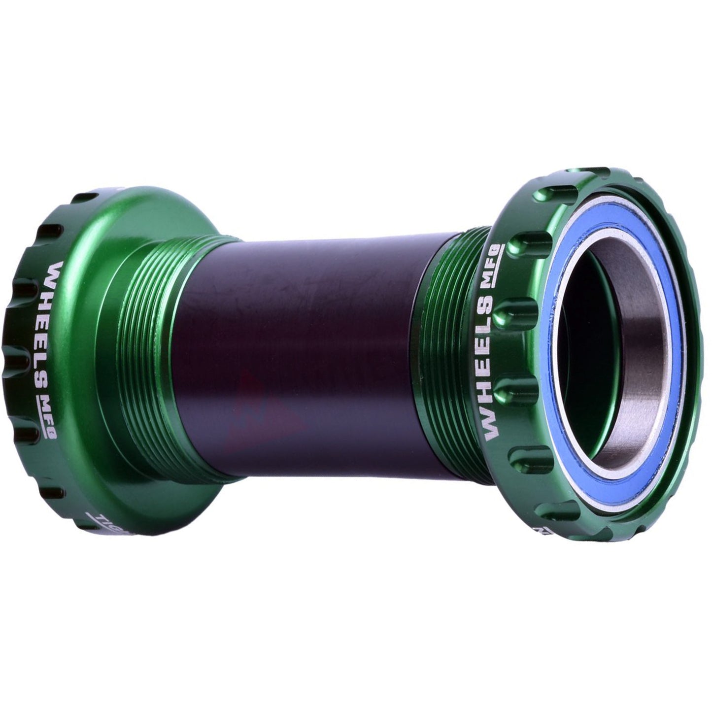 Bottom Brackets Wheels Manufacturing Wheels Manufacturing BSA Bottom Bracket - DUB Spindle ABEC 3 Green Dark Slate Gray