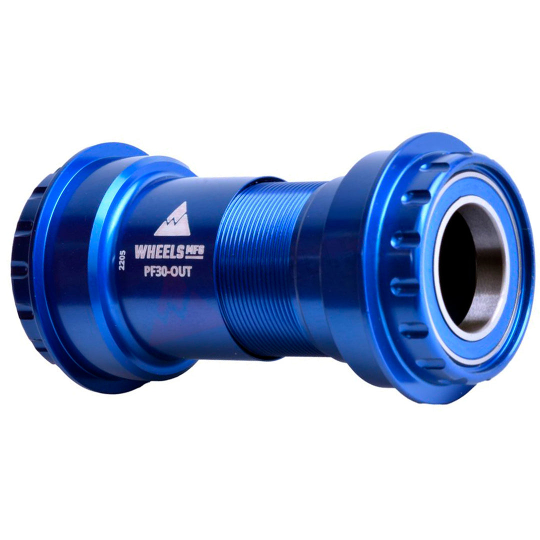 Bottom Brackets Wheels Manufacturing Wheels Mfg PF30 to Outboard BB 24mm Base Model Blue Midnight Blue