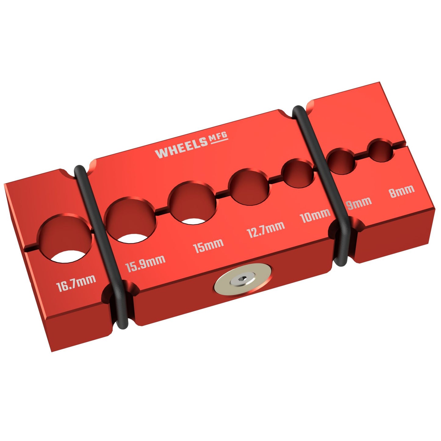 Suspension Tools Wheels Manufacturing Wheels Manufacturing Vice Shaft Clamp - For Small Sized Common Axle Suspension Components Chocolate