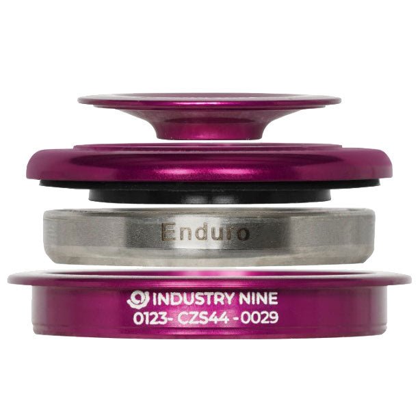 Headsets Industry Nine Industry Nine iRiX Upper ZS44/28.6 Purple 5mm Cover Dim Gray