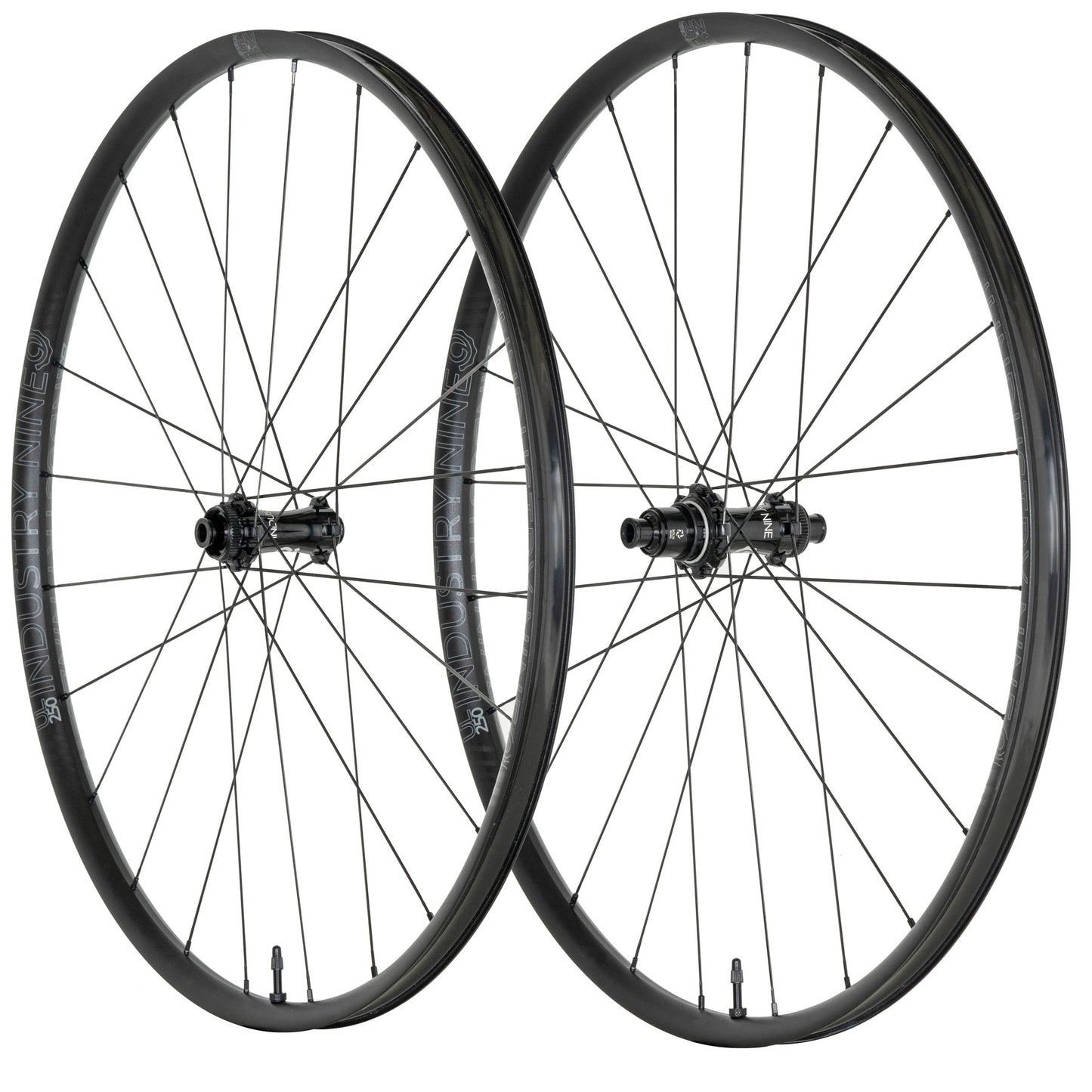 Wheels Industry Nine Industry Nine Solix SL UL250A Whlset 700c 12x100/142 TA XDR Dark Slate Gray