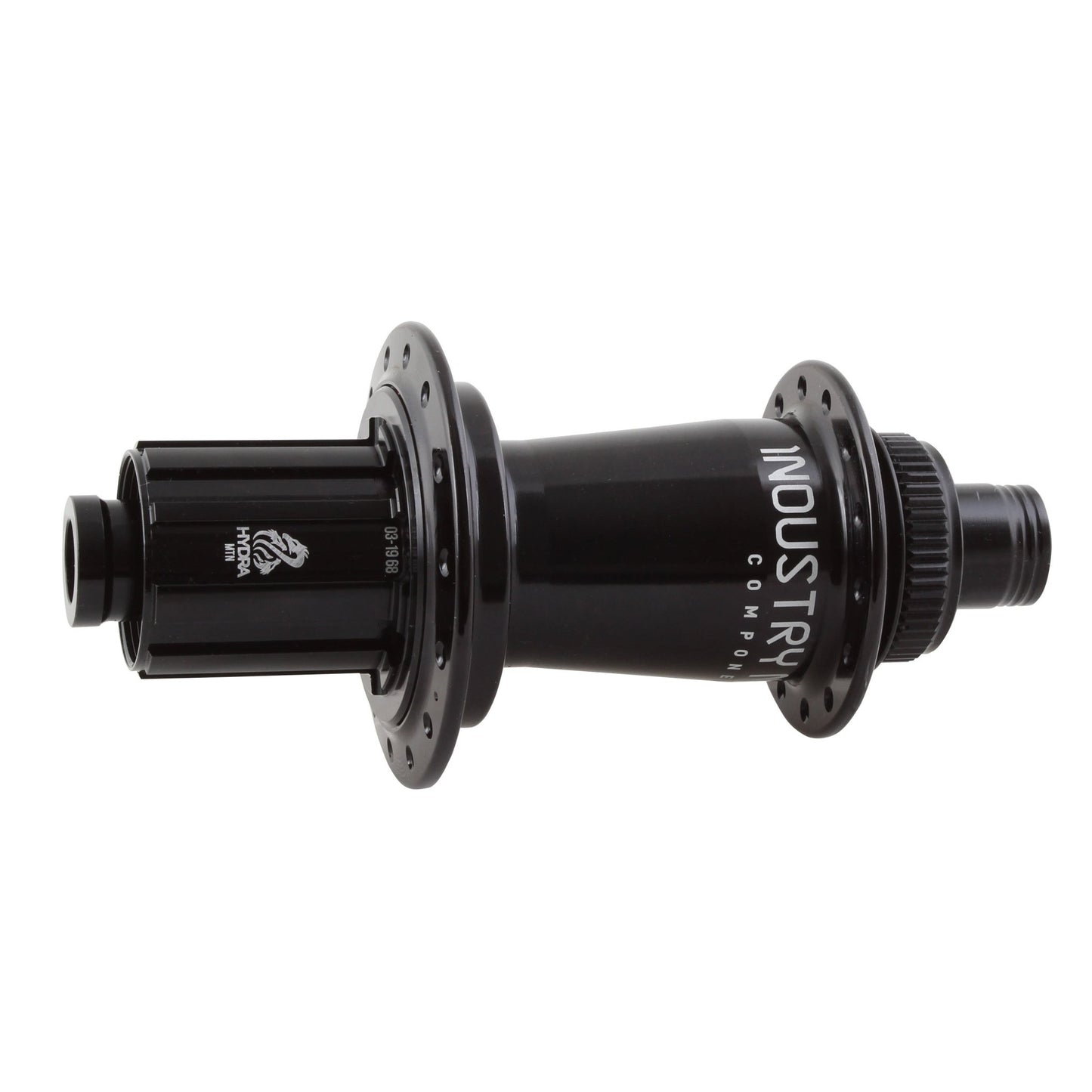 Hubs Industry Nine Industry Nine Hydra Rear CL Hub 12x148mm MS 28h Black Dark Slate Gray