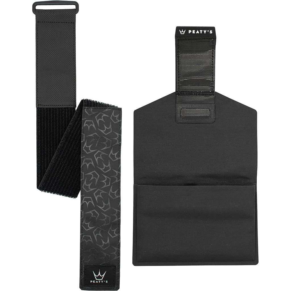 Tool Kit Peaty's Peatys Holdfast Trail Tool Wrap Black Dark Slate Gray