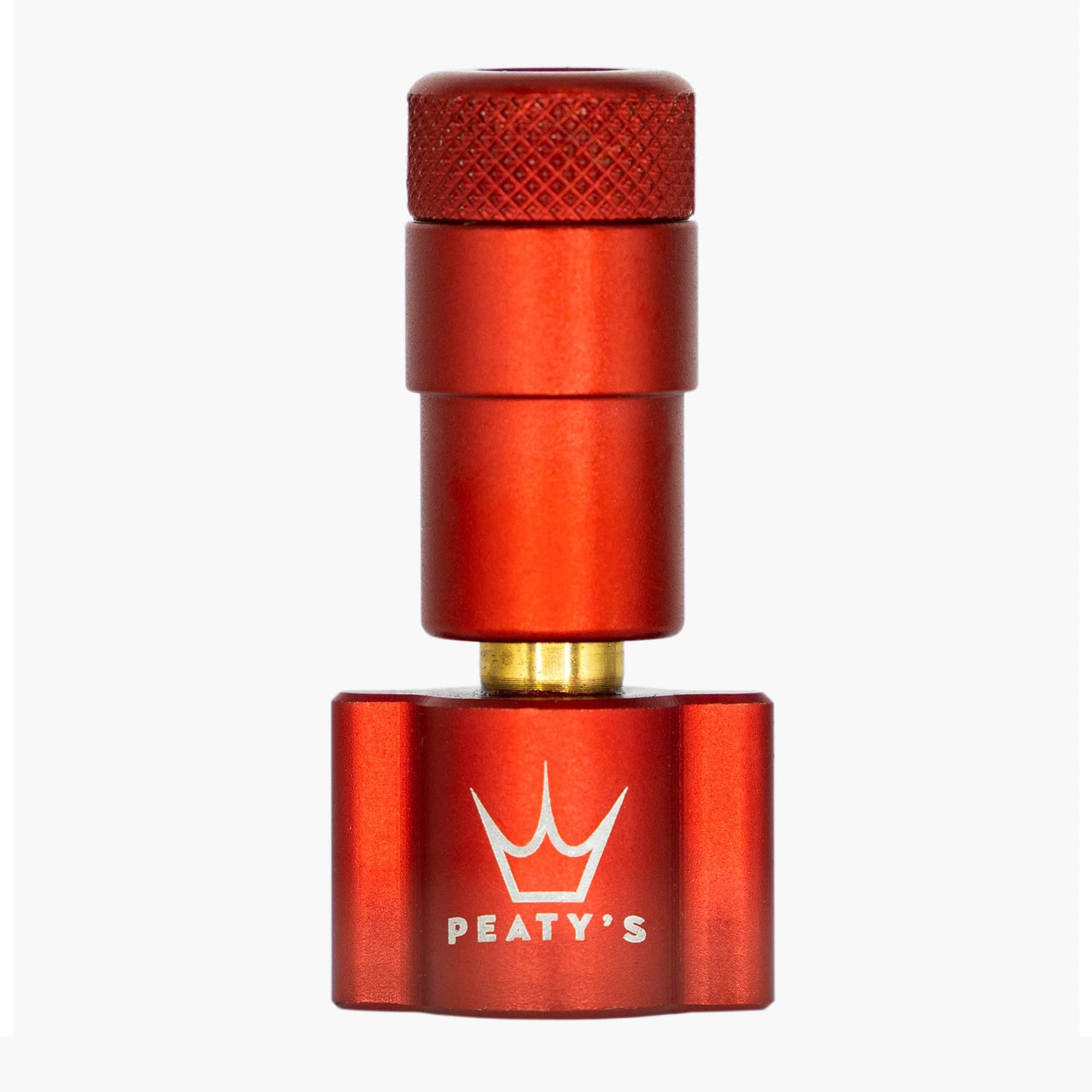 CO2 Inflators/Cartridges Peaty's Peatys Holeshot CO2 Inflator Head Red Snow