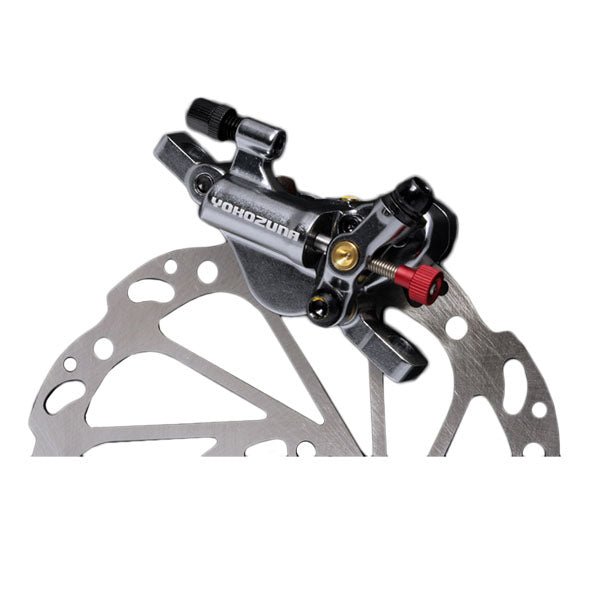 Disc Brake & Lever Yokozuna Yokozuna Road Motoko Rear Disc Brake Flat/160mm - Silver Light Slate Gray