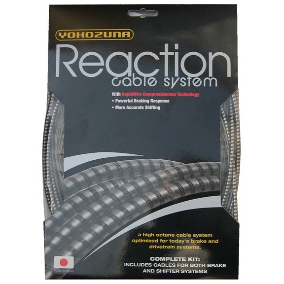 Cables and Housing Yokozuna Yokozuna Reaction Cable/Housing Kit Der/Brake Rd/Mtn - Smoke Dark Slate Gray