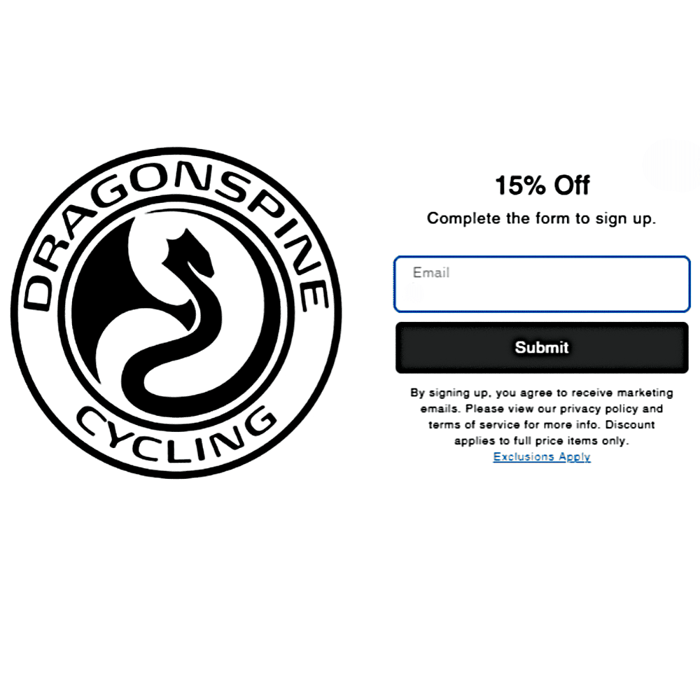 Products Eligible for Coupon Discounts - Dragonspine Cycling