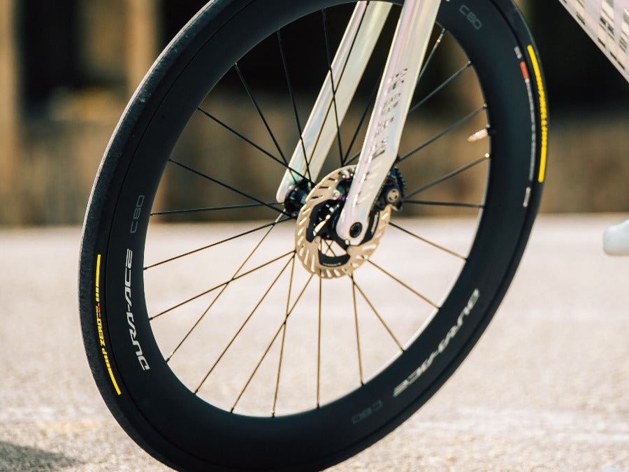Pirelli P Zero Race SL-R Team Edition tire on a road bike