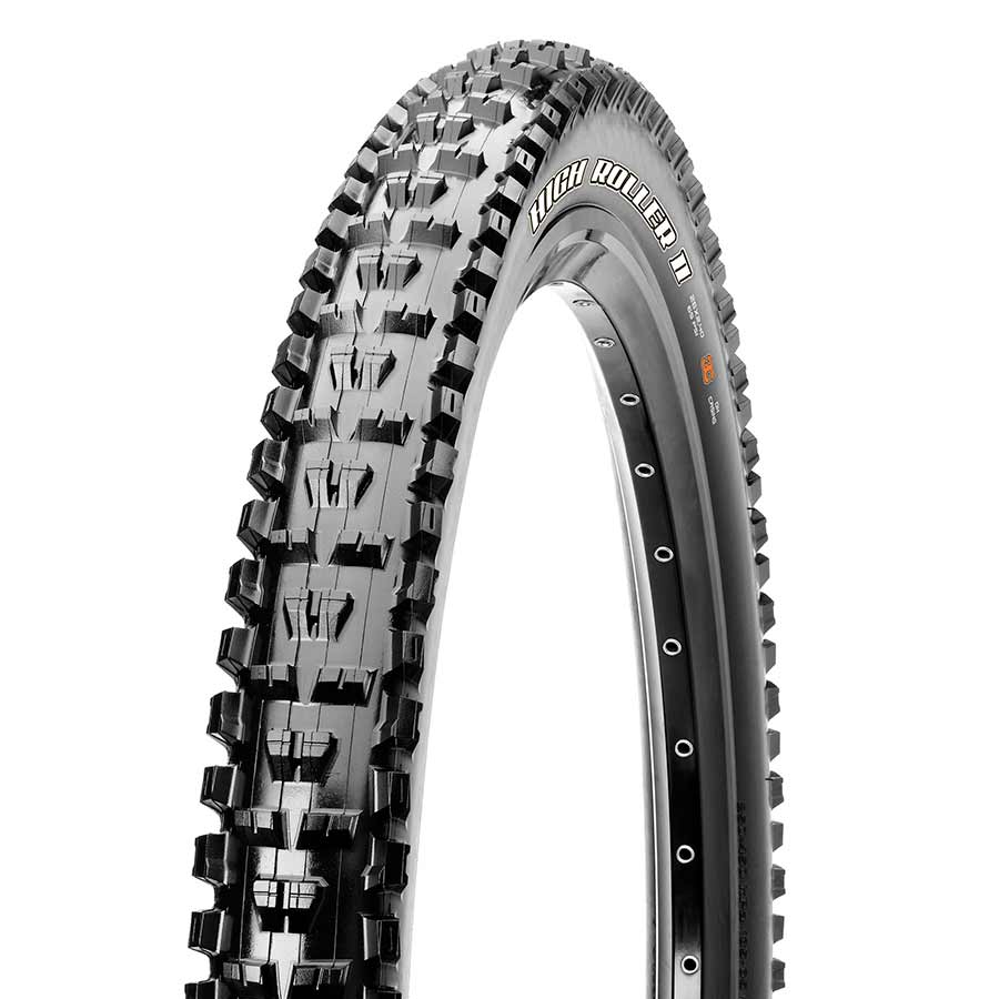 Tires Maxxis Maxxis High Roller II Tire - 27.5 x 2.3 Tubeless Folding Black Dual EXO Dark Slate Gray