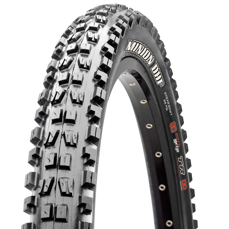 Tires Maxxis Maxxis Minion DHF Tire - 27.5 x 2.8 Tubeless Folding Black 3C Maxx Terra EXO Dark Slate Gray