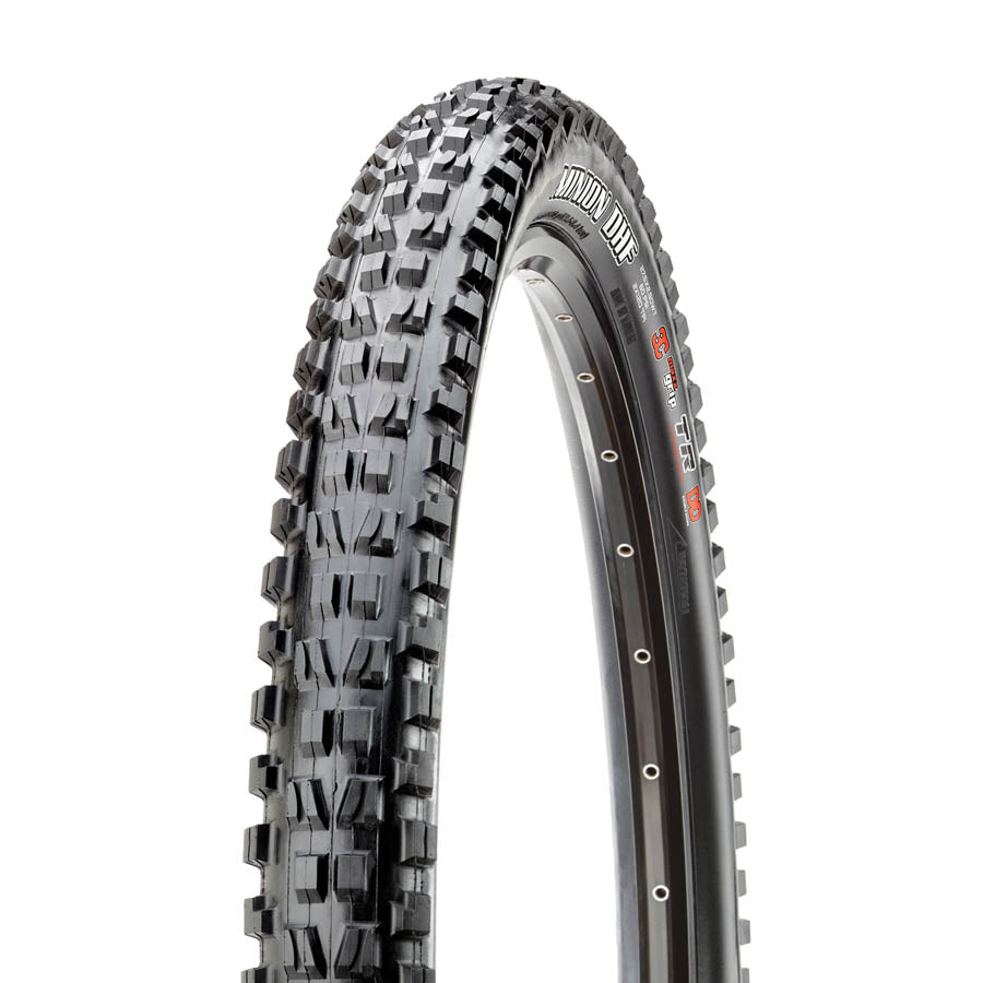 Tires Maxxis Maxxis Minion DHF Tire - 29 x 2.5 Tubeless Folding BLK 3C Maxx Grip DD Wide Trail Dim Gray