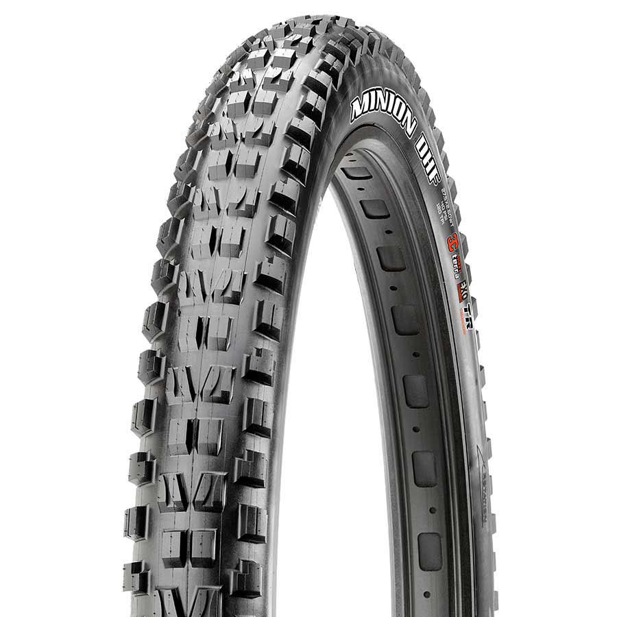 Tires Maxxis Maxxis Minion DHF Tire - 24 x 2.4 Clincher Folding Black Dual Dark Slate Gray