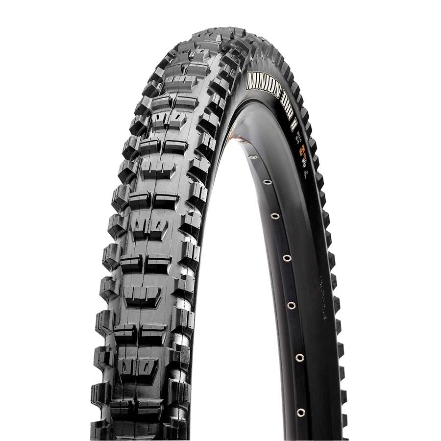 Tires Maxxis Maxxis Minion DHR II Tire - 27.5 x 2.3 Tubeless Folding BLK 3C MaxxTerra EXO Dark Slate Gray