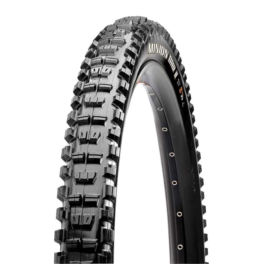 Tires Maxxis Maxxis Minion DHR II Tire - 27.5 x 2.4 Tubeless Folding BLK 3C MaxxTerra DD Wide Trail Dark Slate Gray