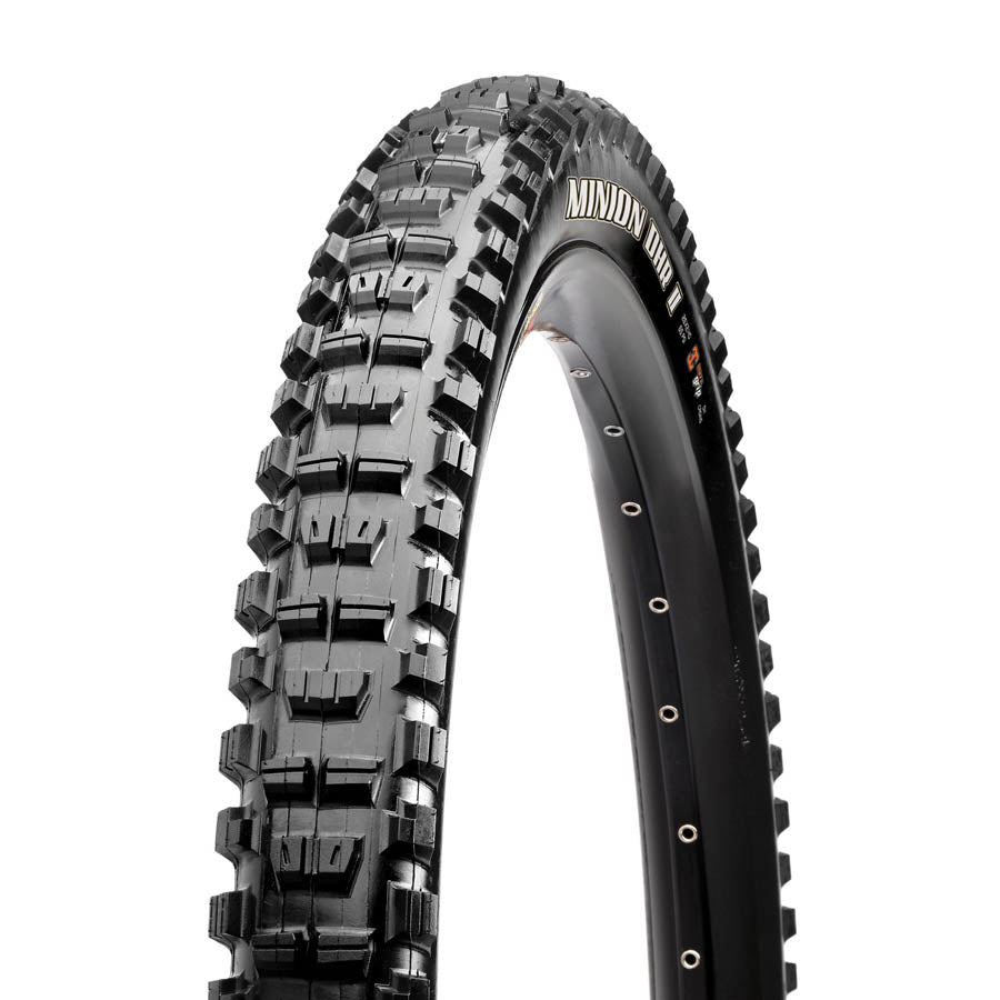 Tires Maxxis Maxxis Minion DHR II Tire - 24 x 2.3 Tubeless Folding Black Dual EXO Dark Slate Gray