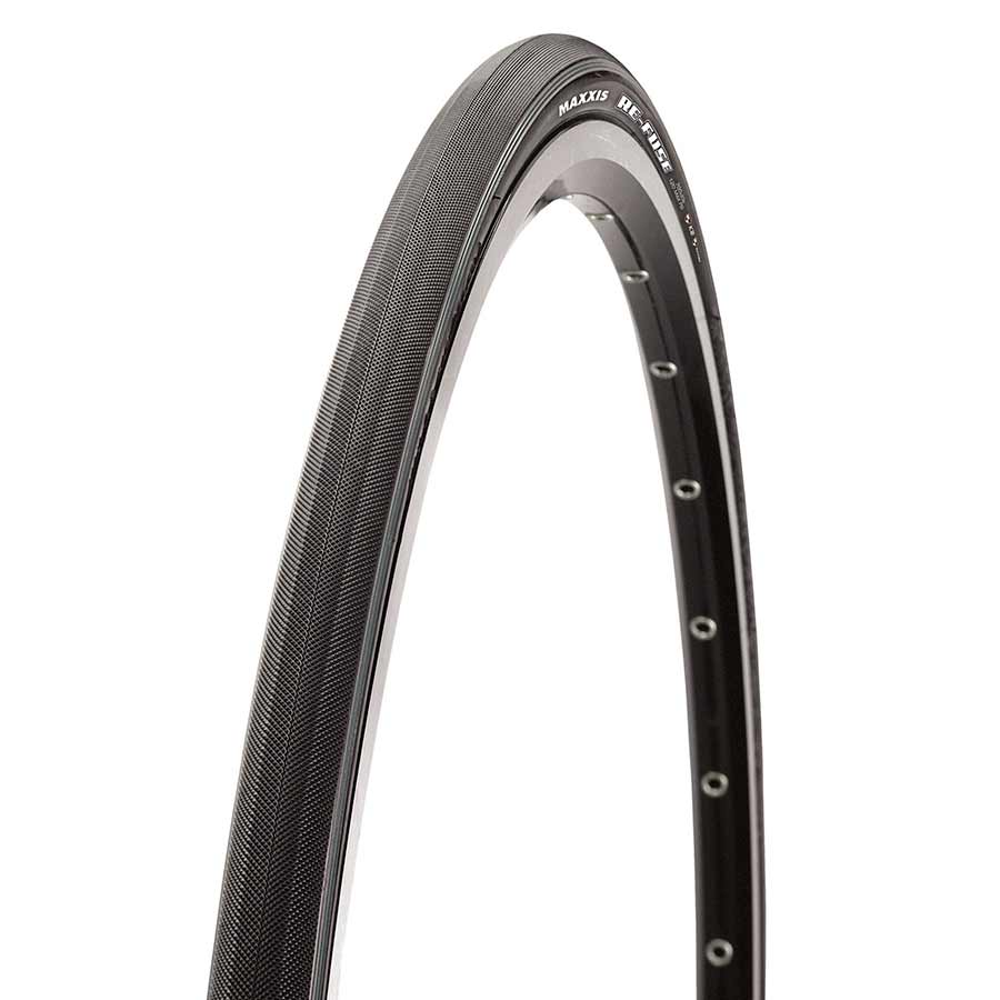 Tires Maxxis Maxxis Re-Fuse Tire - 700 x 25 Clincher Folding Black Single MaxxShield Dark Slate Gray