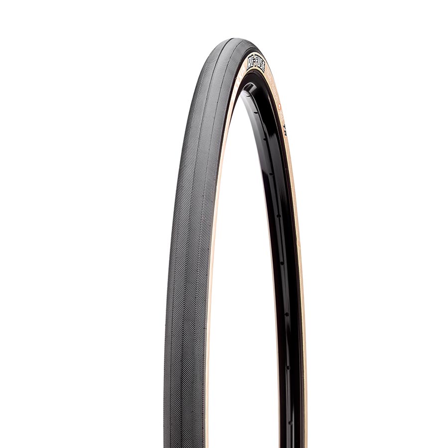 Tires Maxxis Maxxis Re-Fuse Tire - 700 x 40 Tubeless Folding BLK/Dark Tan Dual MaxxShield Dark Slate Gray