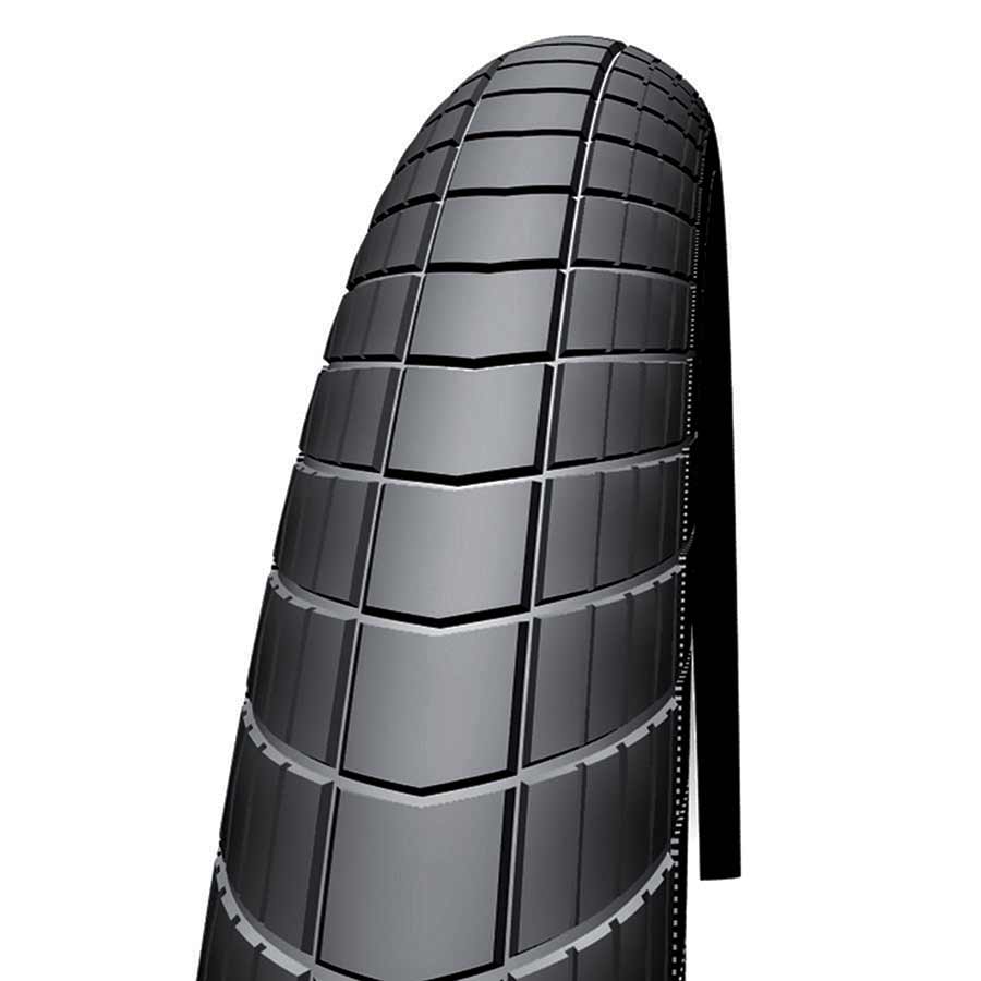 Schwalbe Big Apple Tire - 12 x 2 Clincher Wire BLK/Reflective Active SBC K-Guard