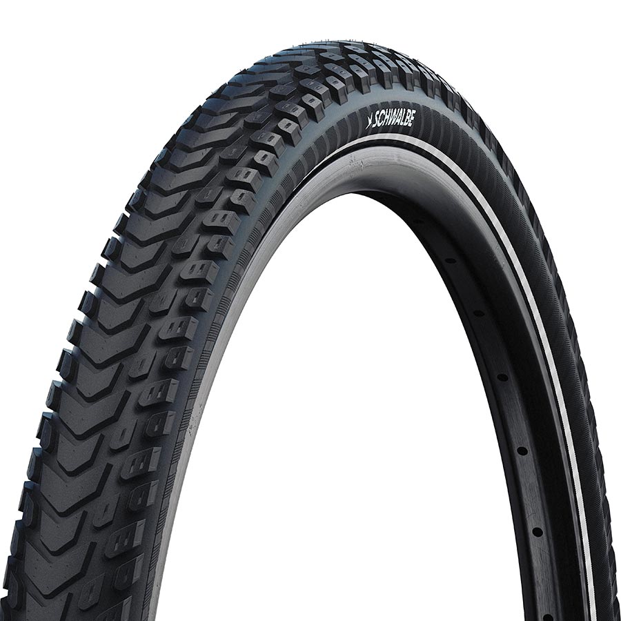 Tires Schwalbe Schwalbe Marathon Mondial Hybrid Tire 700x50C Folding Clincher Addix V-Guard 67TPI Black Dark Slate Gray