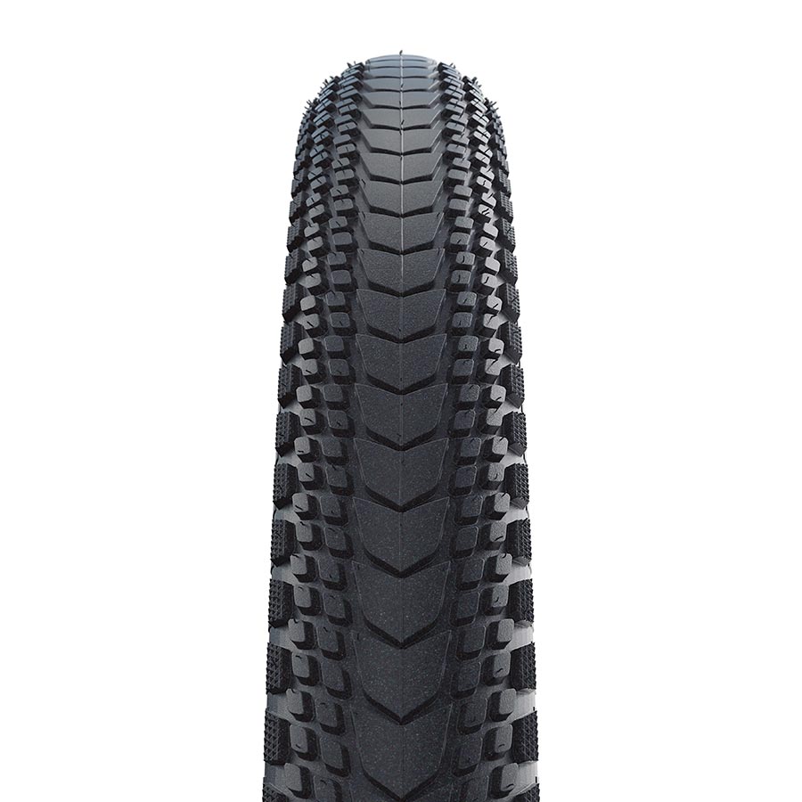 Tires Schwalbe Schwalbe Marathon Almotion Tire - 700 x 38 Clincher Folding BLK/Reflective Evolution Line V-Guard Dark Slate Gray