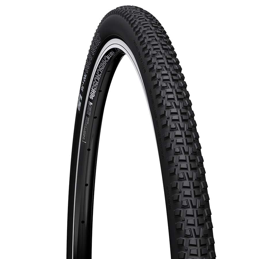 Tires WTB WTB Cross Boss Tire - 700 x 35 TCS Tubeless Folding Black Light Fast Rolling Dark Slate Gray
