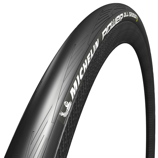 Tires Michelin Michelin Power All Season Hybrid Tire 700x28C Folding Clincher Aramid Protek+ 3x60TPI Black Dark Slate Gray