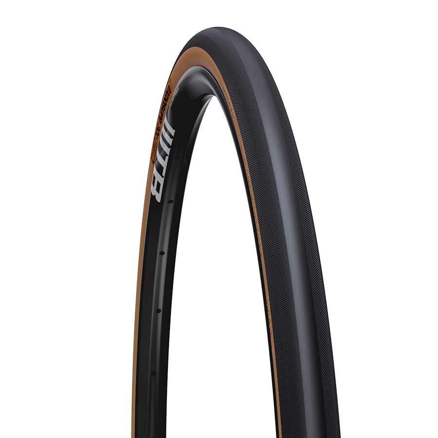 Tires WTB WTB Exposure Tire - 700 x 30 TCS Tubeless Folding Black/Tan Dark Slate Gray