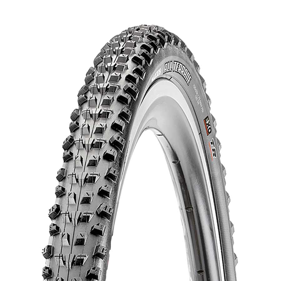 Tires Maxxis Maxxis All Terrane Tire - 700 x 33 Tubeless Folding Black Dual EXO 120tpi Dark Gray