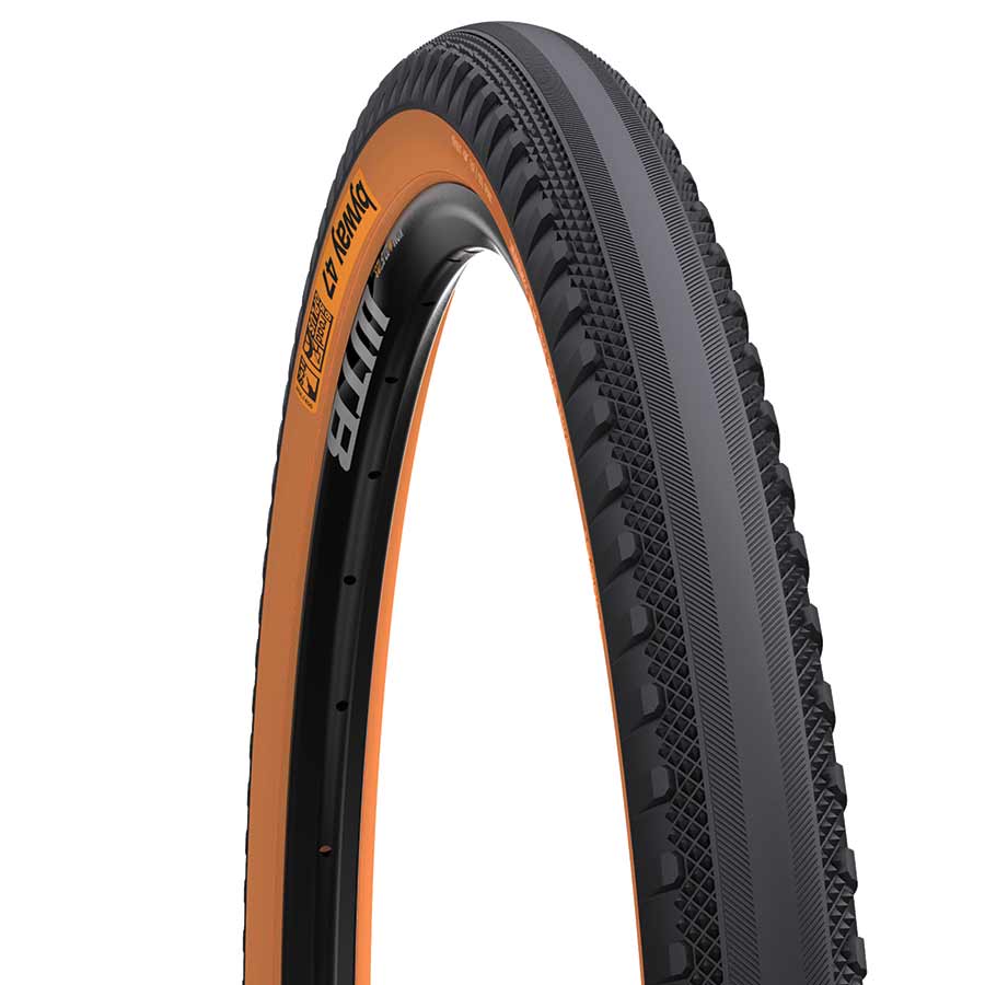 Tires WTB WTB ByWay Road TCS Tire 700 X 34mm Tanwall Dark Slate Gray