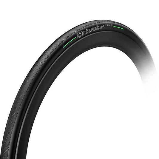 Tires Pirelli Pirelli Cinturato Velo TLR Tire - 700 x 32 Tubeless Folding Black Dark Slate Gray