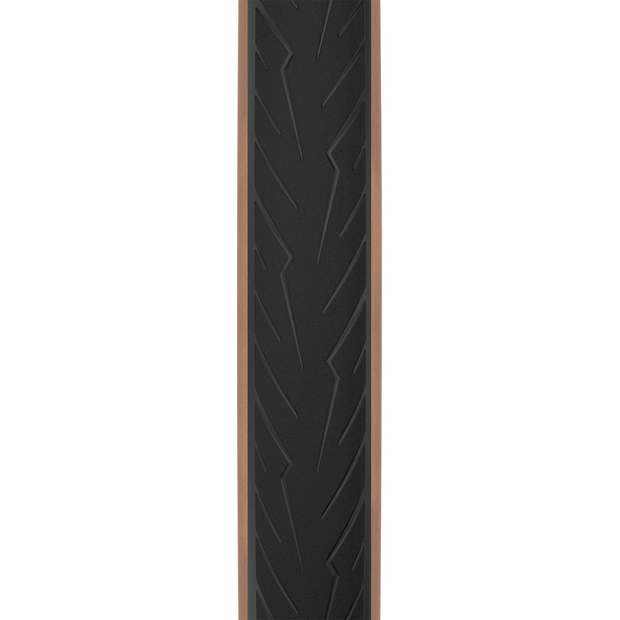 Tires Pirelli Pirelli Cinturato Velo TLR Tire - 700 x 26 Tubeless Folding Classic Tan Rosy Brown
