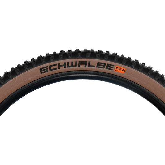 Tires Schwalbe Schwalbe Hans Dampf Tire - 29 x 2.35 Tubeless Folding BLK/Bronze Evolution Line Super Trail Addix Soft Black