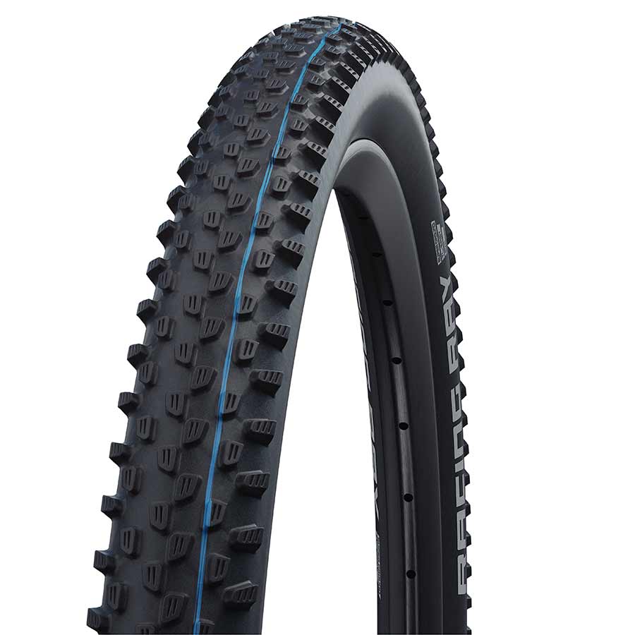 Schwalbe Racing Ray Addix Tire 27.5''x2.25 Folding Tubeless Ready Addix Speedgrip Super Ground TL Easy 67TPI Black