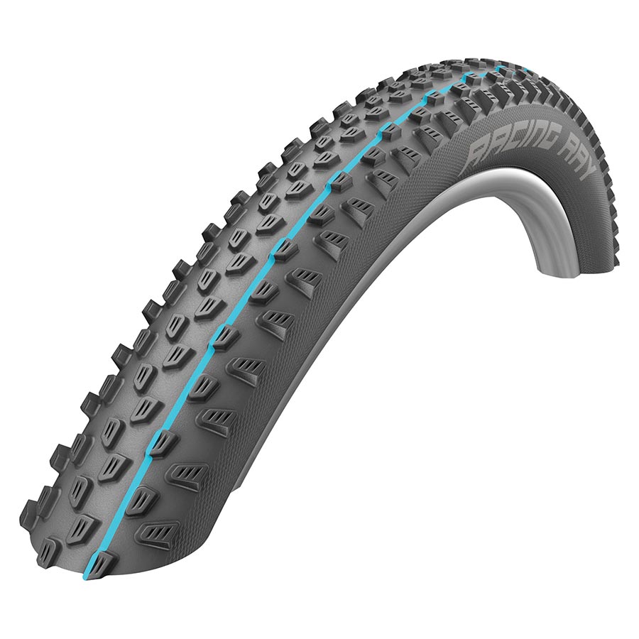 Tires Schwalbe Schwalbe Racing Ray Addix Hybrid Tire 29x2.10 Folding Tubeless Ready Addix Speedgrip SnakeSkin 67TPI Black Dim Gray