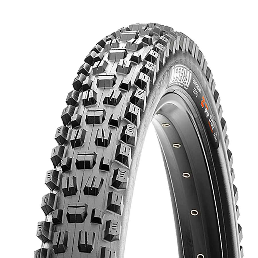 Tires Maxxis Maxxis Assegai Tire - 27.5 x 2.5 Tubeless Folding BLK 3C MaxxGrip EXO+ Wide Trail Dark Slate Gray